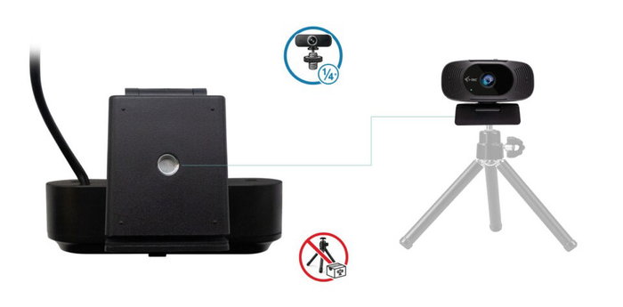 I-Tec SOLOMON 300 4K Webcam, 8,29 MP, Negro I-Tec SOLOMON 300 4K Webcam, 8,29 MP, Negro