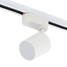 Altavoz Bluetooth 20W para Carril Blanco Monofásico