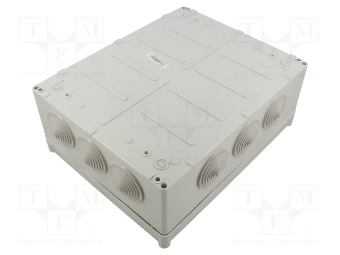 SEZ DK Caja de conexiones gris 240x90x190mm IP55 SEZ DK Caja de conexiones gris 240x90x190mm IP55