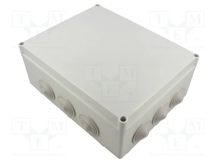 SEZ DK Caja de conexiones gris 240x90x190mm IP55 SEZ DK Caja de conexiones gris 240x90x190mm IP55