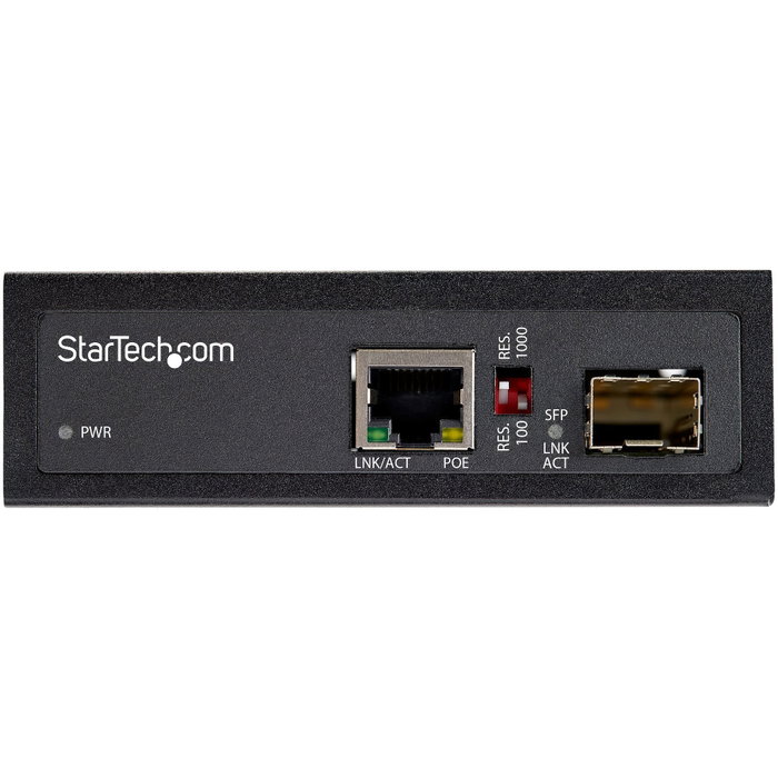 StarTech IMC1GSFP60W Conversor de Medios Industrial PoE+ de 60W StarTech IMC1GSFP60W Conversor de Medios Industrial PoE+ de 60W