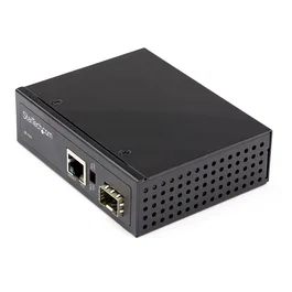 StarTech IMC1GSFP60W Conversor de Medios Industrial PoE+ de 60W