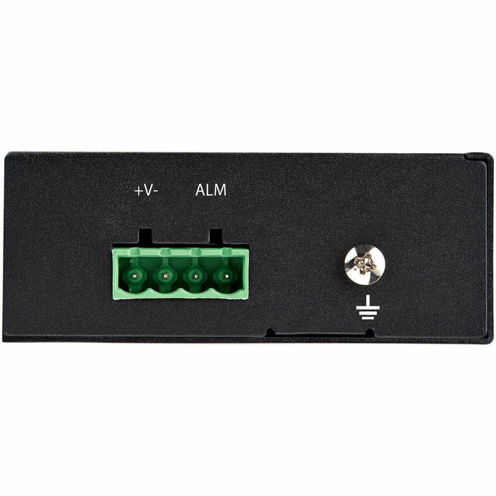 StarTech PoE + Convertidor de medios industrial 60W Fibra a Cobre Gigabit Ethernet