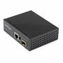 StarTech PoE + Convertidor de medios industrial 60W Fibra a Cobre Gigabit Ethernet