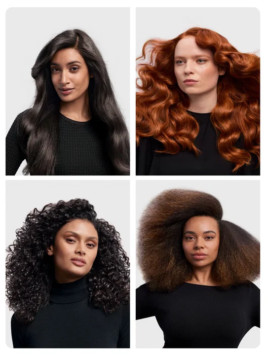 Dyson Airwrap i.d. Curly+Coily - Verde azulado, Naranja y Negro