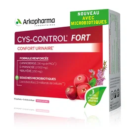Arkopharma Cys-Control Fort Confort Urinario Palitos de Polvo 15 pzs