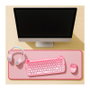LogiLink Desk Mat 700 x 300 mm, rosa