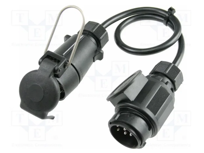 AS SCHWABE Prolongador H05VV-F 7x1mm2 12V IP44 0,6m AS SCHWABE Prolongador H05VV-F 7x1mm2 12V IP44 0,6m