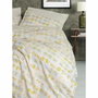 Aucune Juego de cama Beige 100% algodón con funda nórdica y 2 fundas de almohada