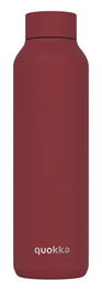 QUOKKA Botella Térmica de Acero Inoxidable 630ml, Color Firebrick Red, Modelo Solid Jet