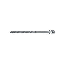 Fischer. Duebel Power-Fast II 4,0x40 Tornillos para madera con cabeza avellanada y rosca parcial, galvanizados, 50 unidades