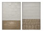 DKD Home Decor Cuadro Lienzo Yeso 83x4,5x123 Moderno Surtido de 2 unidades