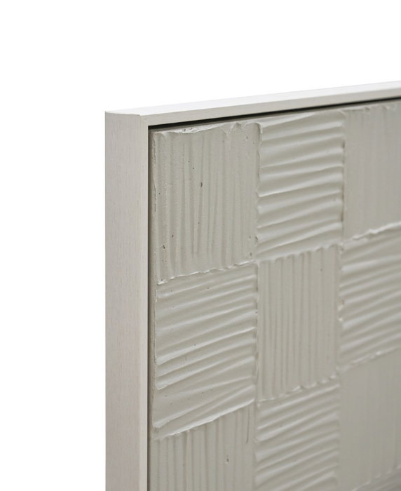 DKD Home Decor Cuadro Lienzo Yeso 83x4,5x123 Moderno Surtido de 2 unidades