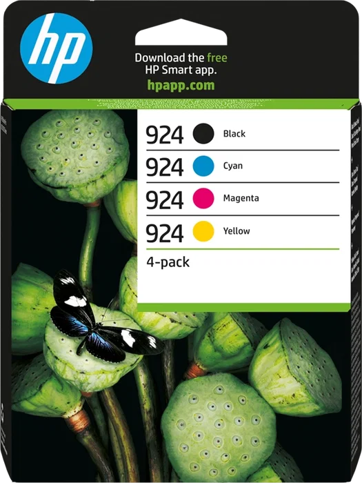 HP 924 Multipack de 4 Colores (BK/C/M/Y)