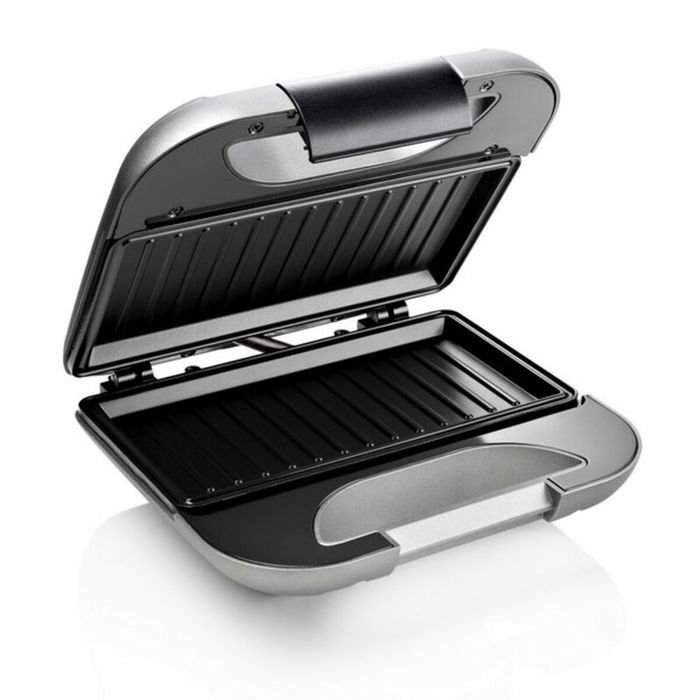 Sandwichera Grill Princess 01.127003.01.001 Negro Plateado 750 W