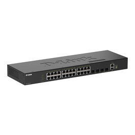 D-Link DGS-1530-28/E Switch Gestionado L2 28 Puertos, 24x Gigabit + 4x SFP+ 10G, Rack, 128 Gbit/s