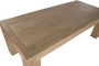DKD Home Decor Mesa Comedor Minimal bs1c25 Olmo Macizo Natural 100 x 76 x 220 cm