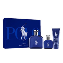 RALPH LAUREN Set Polo Blue Eau De Toilette para Hombre 125 ml + Miniatura 15 ml