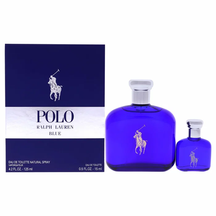 Ralph Lauren Set Polo Blue Eau De Toilette para Hombre Ralph Lauren Set Polo Blue Eau De Toilette para Hombre