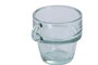 DKD Home Decor Taza de Café de Vidrio Reciclado 100ml