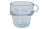 DKD Home Decor Taza de Café de Vidrio Reciclado 100ml