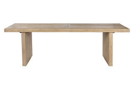 DKD Home Decor Mesa Comedor Antik china top Natural 102 x 244 x 76 cm