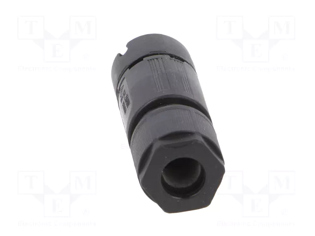 WIELAND Conector Industrial Redondo Macho RST de 3 Pines, Negro WIELAND Conector Industrial Redondo Macho RST de 3 Pines, Negro