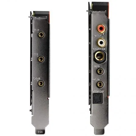 TARJETA DE SONIDO EVGA NU AUDIO 712-P1-AN21-KR - SONIDO 7.1 - ILUMINACIÓN RGB - ENTRADA MICRÓFONO 3.5MM - ENTRADA LÍNEA 3.5MM - SALIDA AURICULARES 6.3