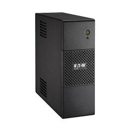 Eaton 5S 700i SAI Torre 700VA / 420W 230V, Batería 9 Min, 6 Salidas AC, Puerto USB, Ethernet, Modem/RJ-11, Negro - 5S 700i 700VA/420W
