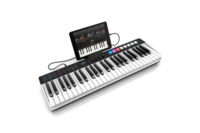 IKMULTIMED Keys I/O 49 Teclado Controladores MIDI con Dimensiones 74.7 x 30.7 x 9.4 cm