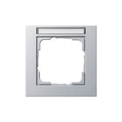 GIRA 109125 Marco para 1 dispositivo BSF color alu