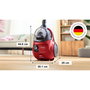 Bosch BGS 21CAR Series 4 Aspiradora sin bolsa, Rojo