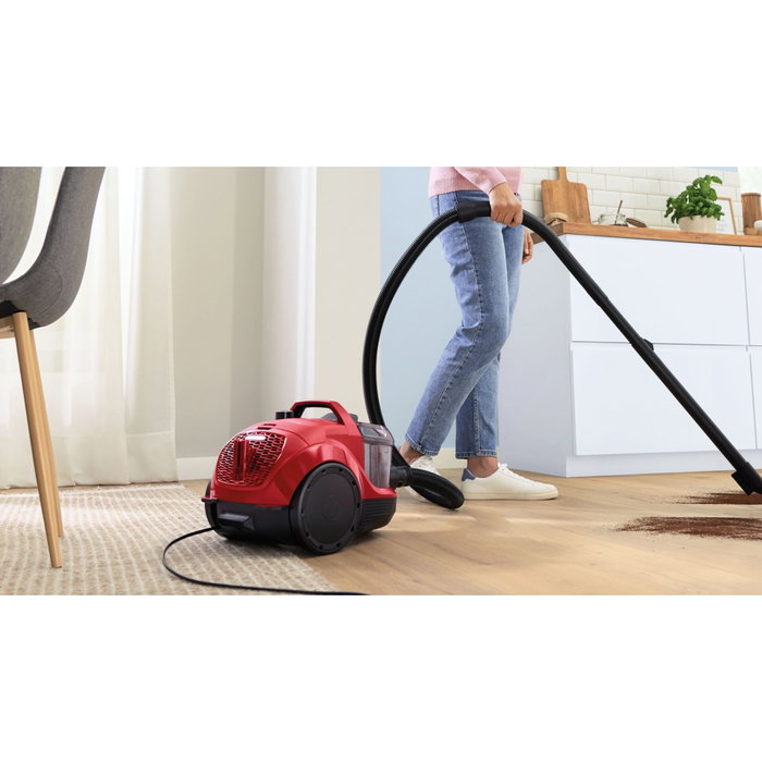 Bosch BGS 21CAR Series 4 Aspiradora sin bolsa, Rojo Bosch BGS 21CAR Series 4 Aspiradora sin bolsa, Rojo