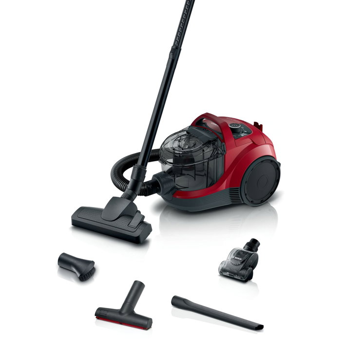 Bosch BGS 21CAR Series 4 Aspiradora sin bolsa, Rojo Bosch BGS 21CAR Series 4 Aspiradora sin bolsa, Rojo