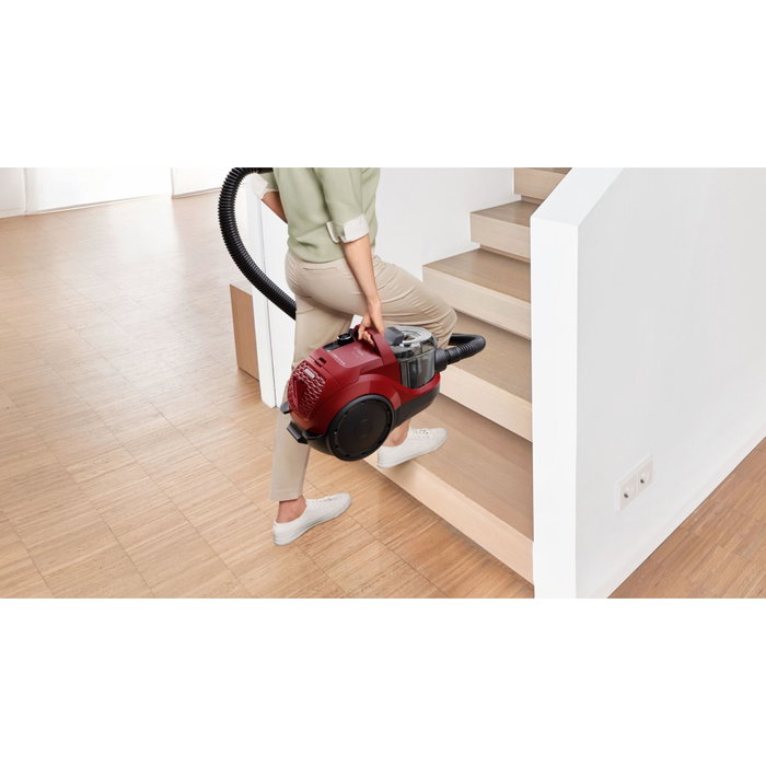 Bosch BGS 21CAR Series 4 Aspiradora sin bolsa, Rojo Bosch BGS 21CAR Series 4 Aspiradora sin bolsa, Rojo
