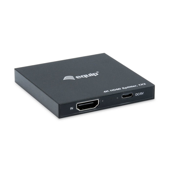 Equip Splitter HDMI 1.4 Ultra Slim 2 Puertos 4K/30Hz Negro Equip Splitter HDMI 1.4 Ultra Slim 2 Puertos 4K/30Hz Negro