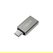 LogiLink Adaptador USB-C a USB 3.0 AU0042 Plata