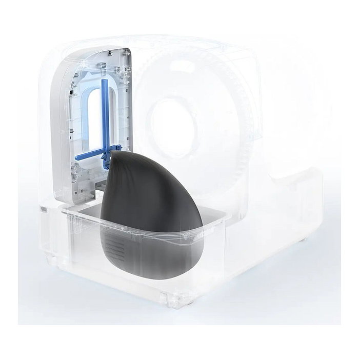 PETKIT Purobot Ultra Bolsas de Residuos para Caja de Arena - Pack de 2 Unidades, Acero, Compatible con Modelo PUROBOT ULTRA, Certificación CE