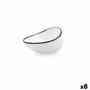 Ariane Bol Irregular Vital Filo Blanco y Negro 12,5 cm (8 Unidades) inevitable