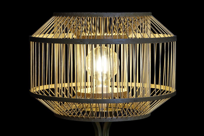 DKD Home Decor Pantalla Balines Natural 40 x 40 x 28 cm