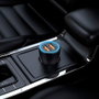 Tech One Tech Cargador de Coche TEC2803 2xUSB + Cable USB Tipo-C 12W