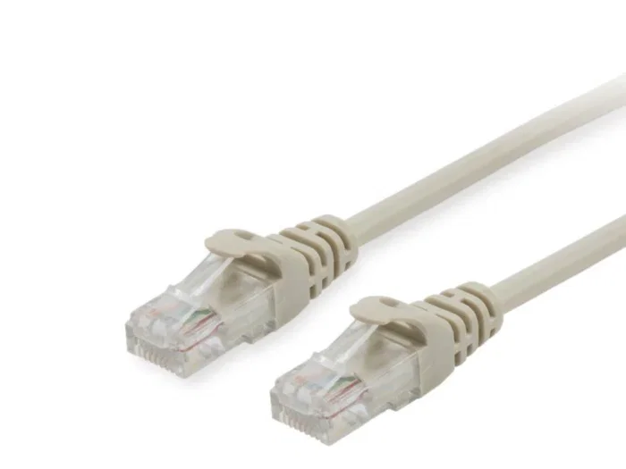 Equip 603113 Cable de Red Cat6a U/UTP 1.5 m RJ45 Macho Derecho Beige para 10 Gigabit Ethernet y PoE+
