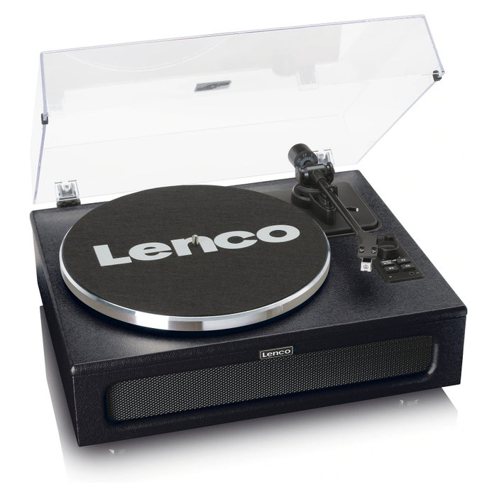 Lenco LS-430BK Negro con Altavoces Integrados y Bluetooth 5.0