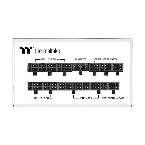 Thermaltake Toughpower GF A3 Snow 1050W Blanco