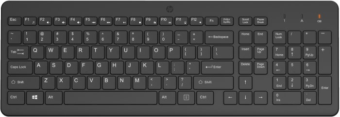 HP 220 Wireless Keyboard Negro