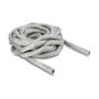 DeLOCK Manguito trenzado para apantallamiento EMC auto-cerrante 5 m x 10 mm Plata