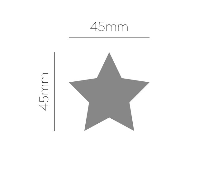 Innspiro Troqueladora de figuras Eva Foam Punch estrella 50mm