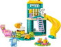 LEGO Bluey Bluey y Chloe en el patio de recreo con animales de construcción para niños de 4 años