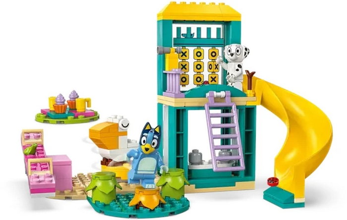 LEGO Bluey Bluey y Chloe en el patio de recreo con animales de construcción para niños de 4 años LEGO Bluey Bluey y Chloe en el patio de recreo con animales de construcción para niños de 4 años
