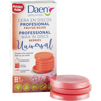 Basics Cera de depilación en pastillas frutos rojos 120 g